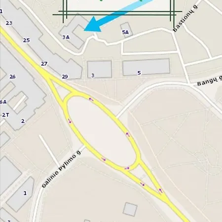 Bastiono Apartamentai Daire *